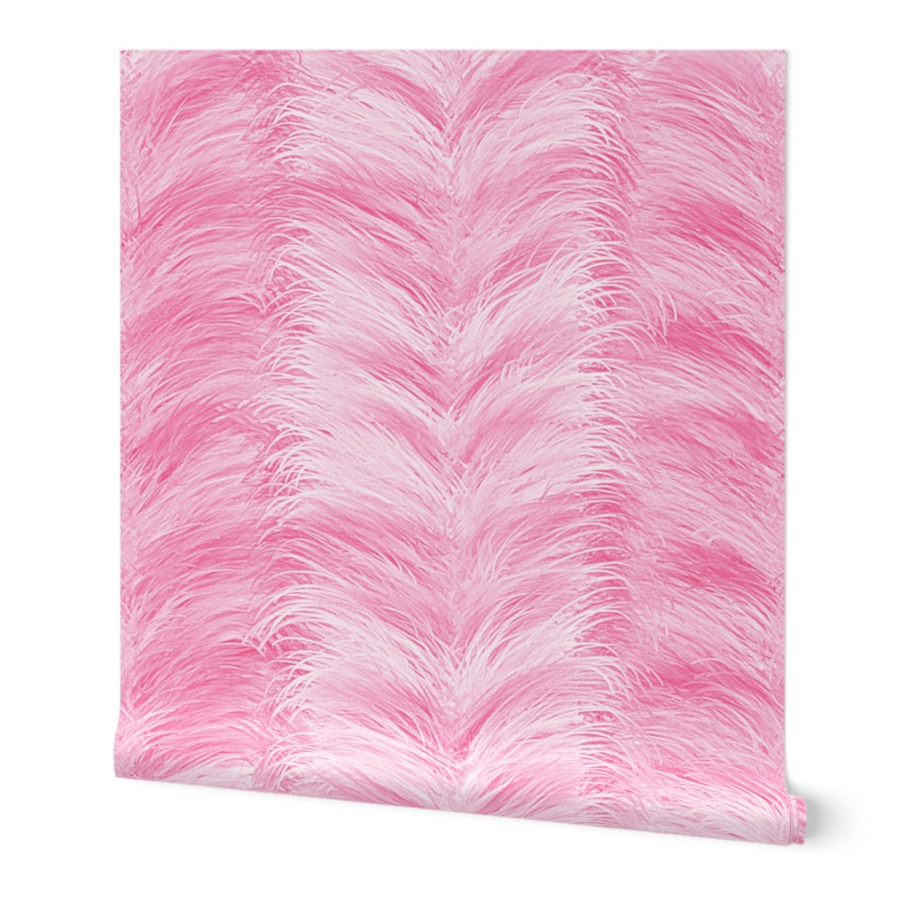 The Feathered Stripe ~ Pink