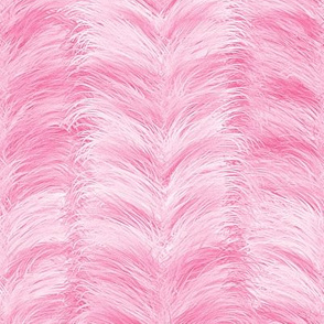 The Feathered Stripe ~ Pink