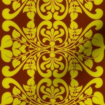 Art Nouveau50-green/brown