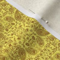 Paisley11-yellow/brown