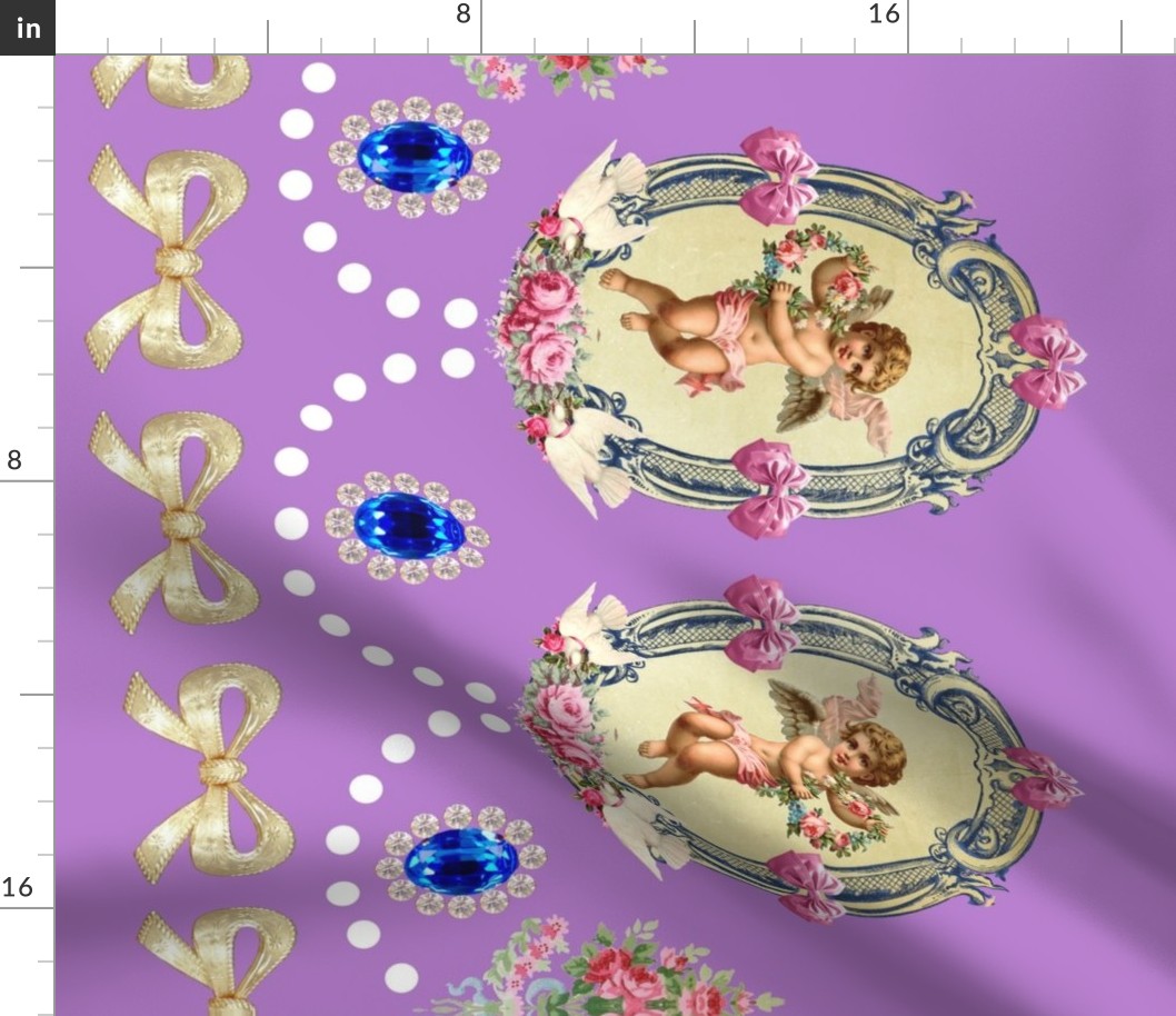 cherub angel egl gothic lolita victorian baroque rococo antoinette border