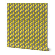 Le Chat Noir Yellow Dotted Gray