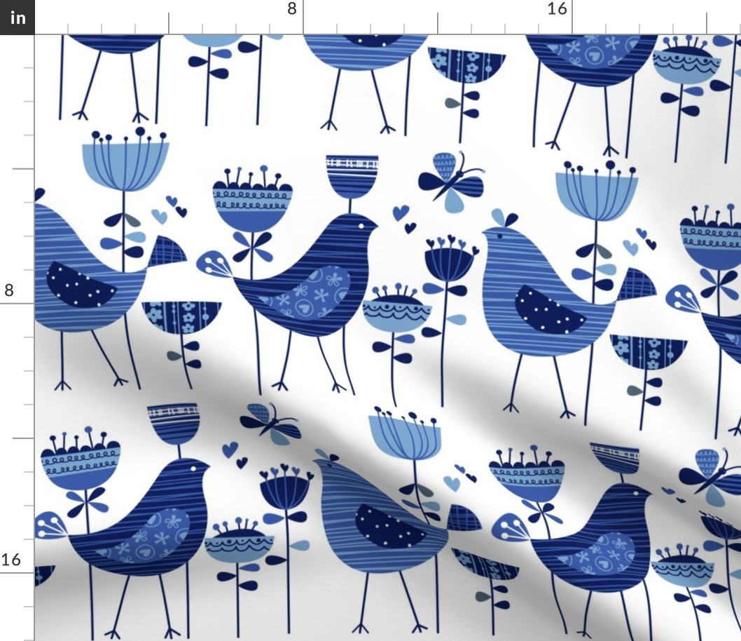 chirpy chirp tweet white cobalt