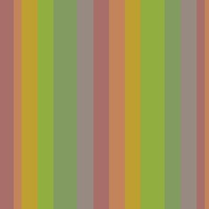 vintage rainbow stripes