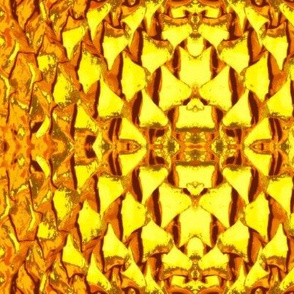 Pine Cone-yellow/gold