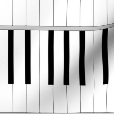 01920731 : pianoforte keyboard - life-sized