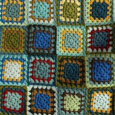 Flufy's Granny Square Blanket