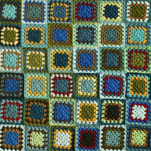 Flufy's Granny Square Blanket