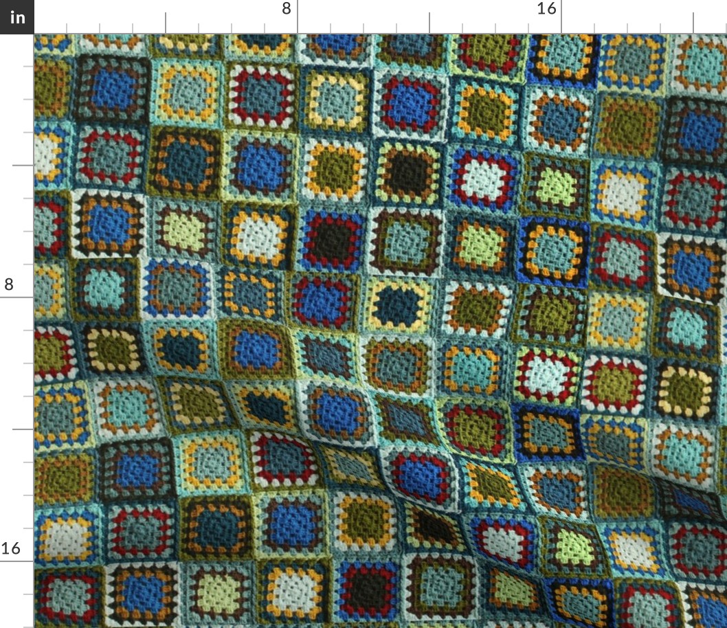 Flufy's Granny Square Blanket