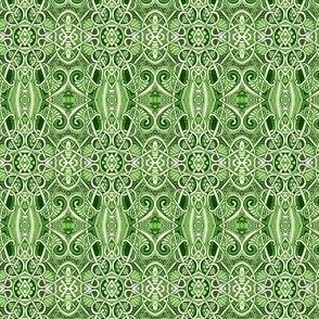 Wishing It Were Money (a fine scale green abstract)