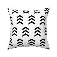 Black & White Chevron Print