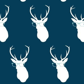 Smarty Pants Deer, Navy