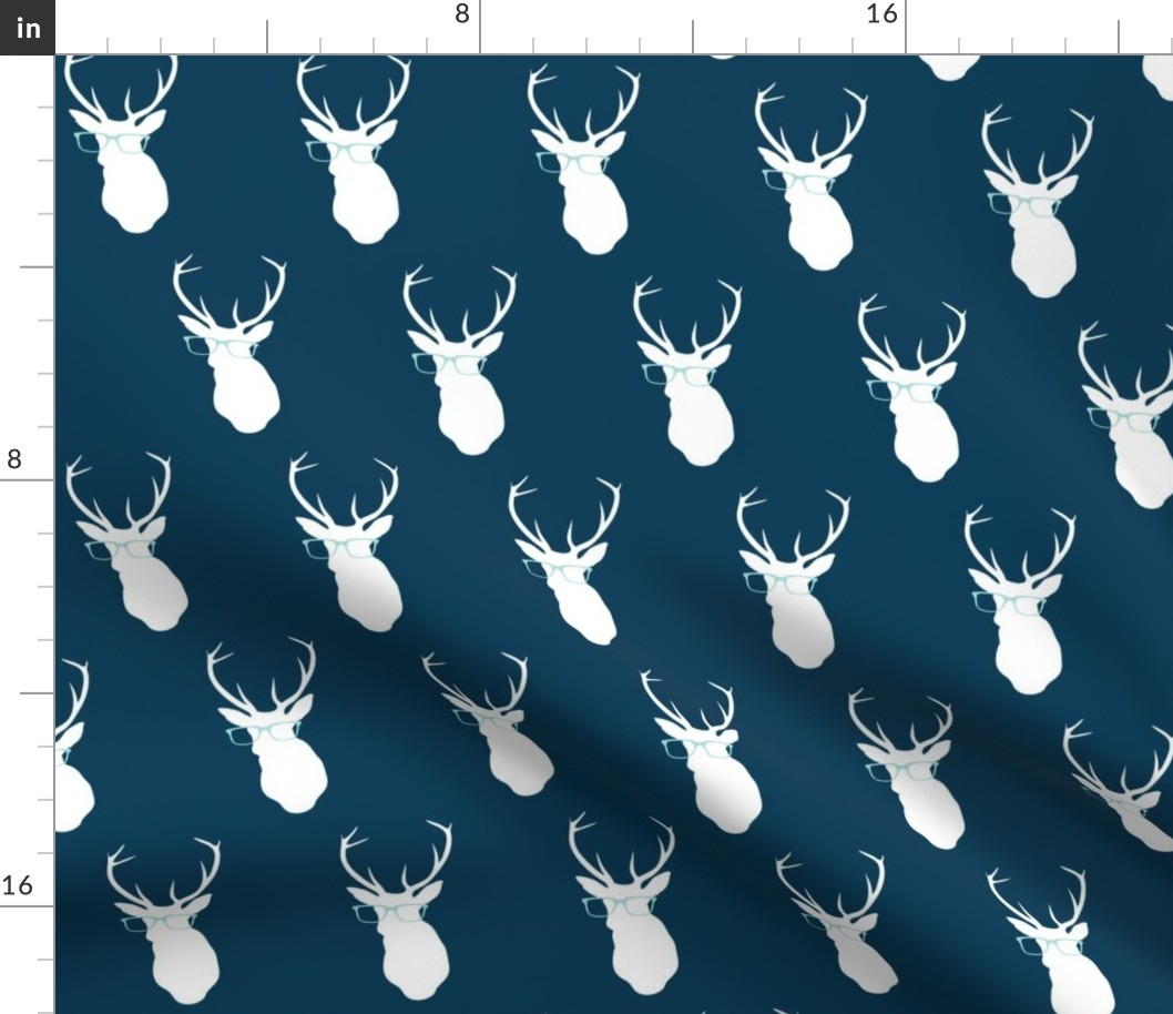 Smarty Pants Deer, Navy