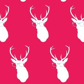 Smarty Pants Deer, Red