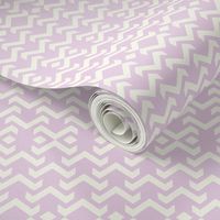 chevron baby lilac