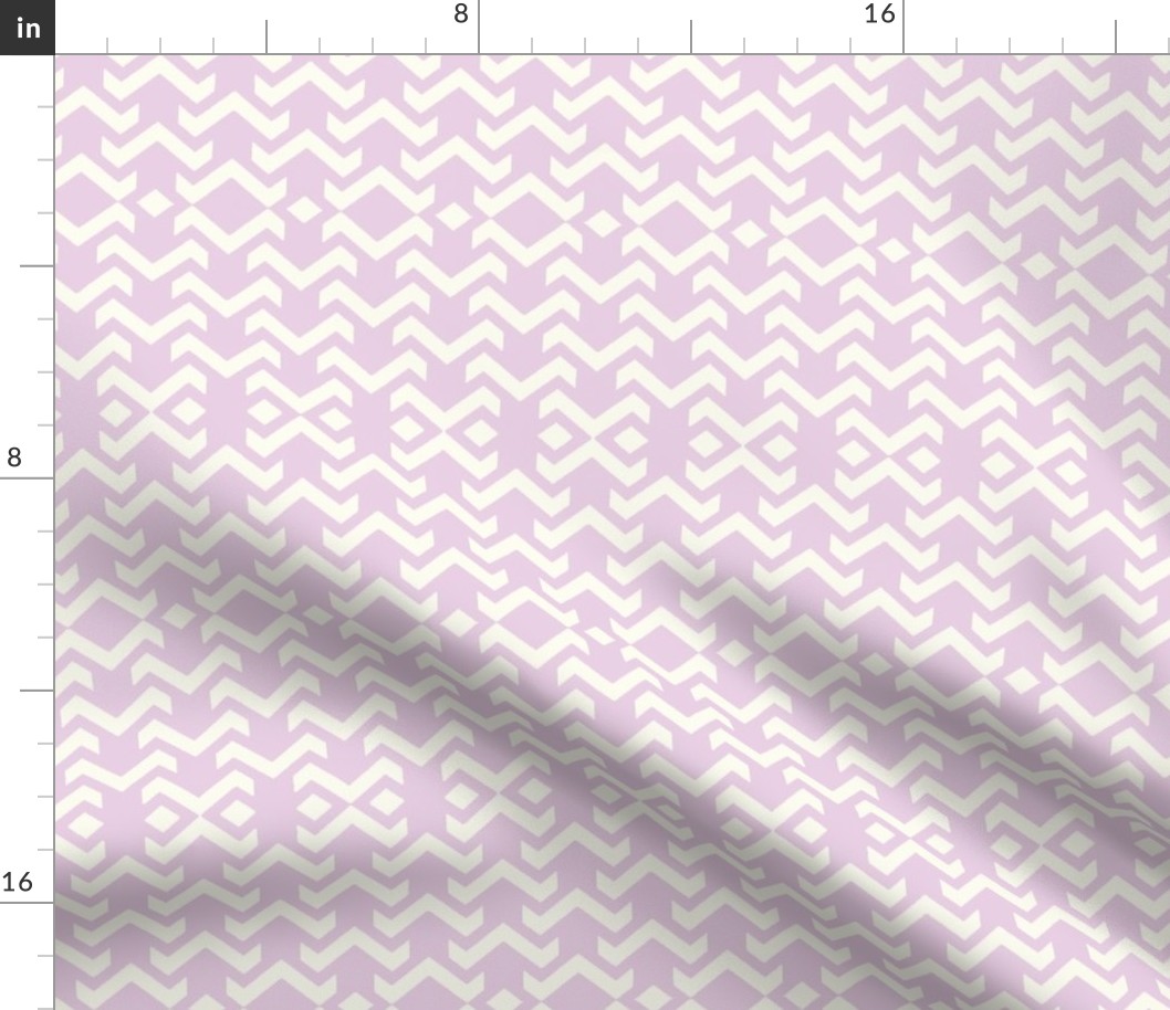 chevron baby lilac