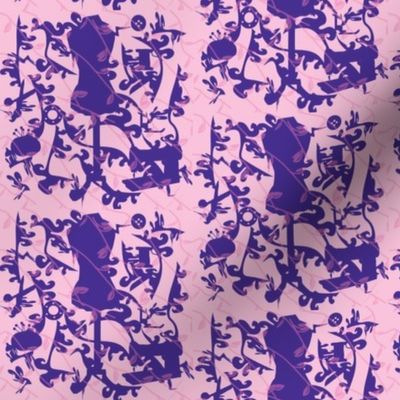 Pink Purple Sewing Toile