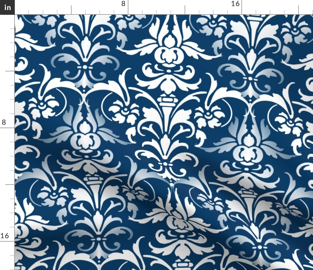 Time Travel Damask