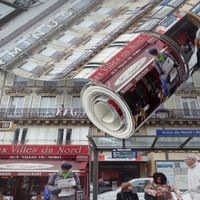 Bus Stop Opposite of Gare du Nord, Paris