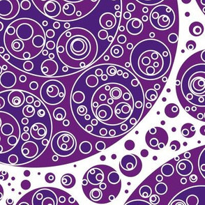 purple purple circles