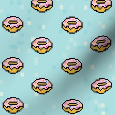 pixel donuts