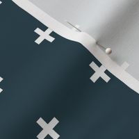 dark teal plus sign | pencilmeinstationery.com