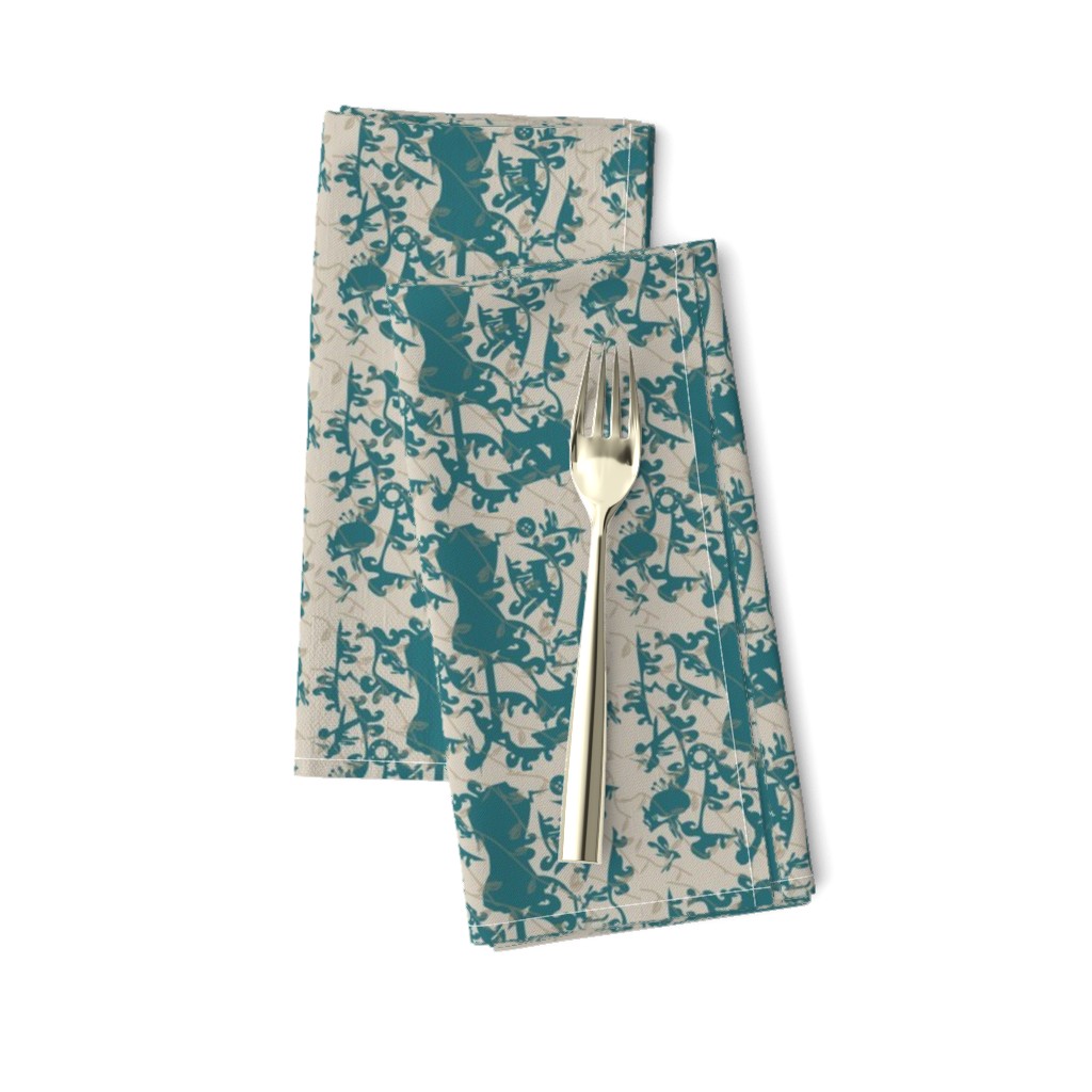 Teal Sewing Toile