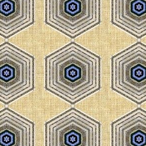 Hexagon linen