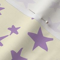 Hand Drawn Stars - Orchid and Lemon
