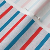 Grunge sailor's jersey stripes, mid-blue by Su_G_©SuSchaefer