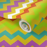 Colorful Chevron Yellow