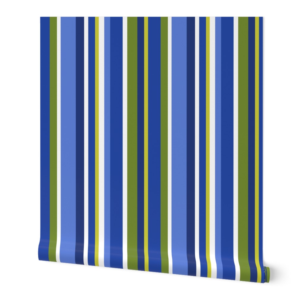 Clean Summer Stripe Blue