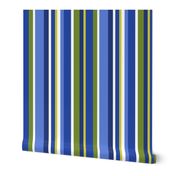 Clean Summer Stripe Blue