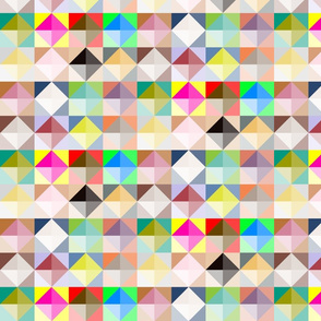 Multi Coloured Quilt