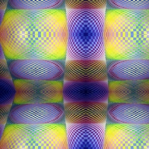 bunt. multicolored rainbow 3 d optical illusion