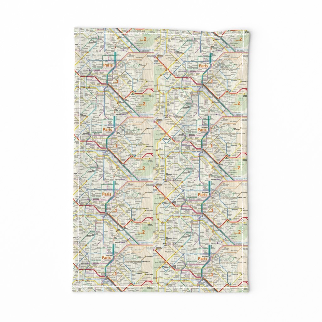 Paris Metro Map