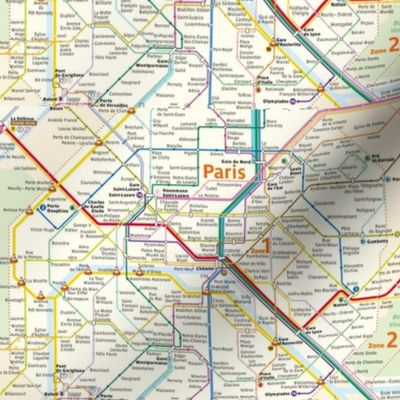 Paris Metro Map