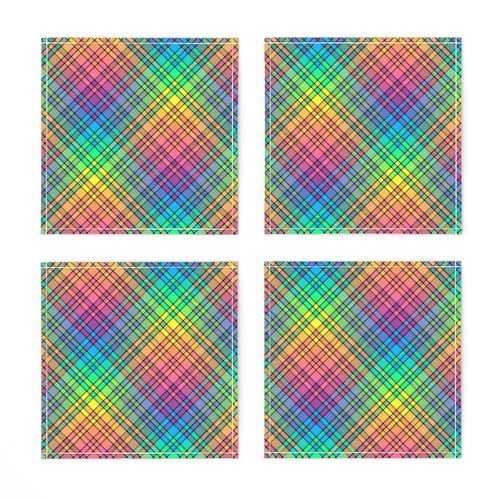 Rainbow Plaid 01