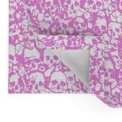 Skull Wall Pink. 