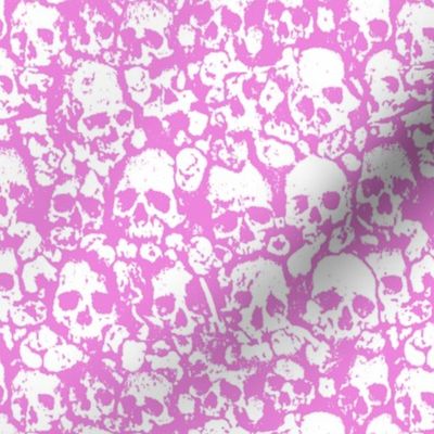 Skull Wall Pink. 