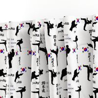 taekwondo large print