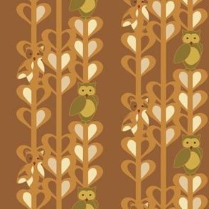 Owls in Olive