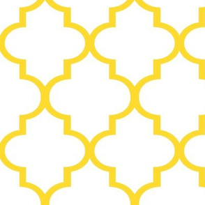 Lemon Quatrefoil