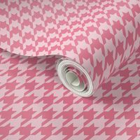 The Houndstooth Check ~ Pink Dawn