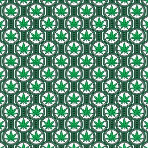 Small Hemp Leaf Design 300