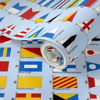 01958929 : nautical signalling flags