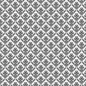 damask pattern skulls