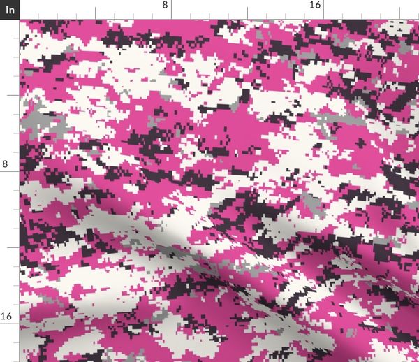 CADPAT Hot Pink Camo - Spoonflower