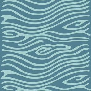 Water pattern - vector - seafoam175 midblue195