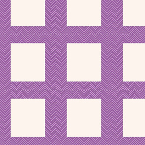 chevron_purple cheater quilt